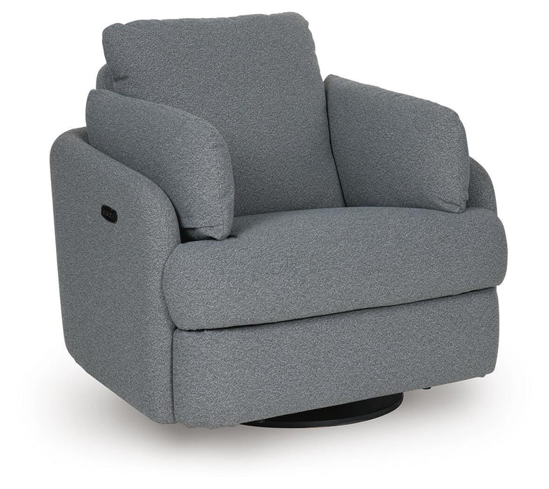 Alainmont Next-Gen Nuvella Swivel Power Recliner - De Avenue Furniture