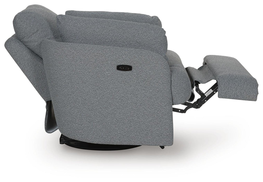 Alainmont Next-Gen Nuvella Swivel Power Recliner - De Avenue Furniture