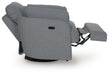 Alainmont Next-Gen Nuvella Swivel Power Recliner - De Avenue Furniture