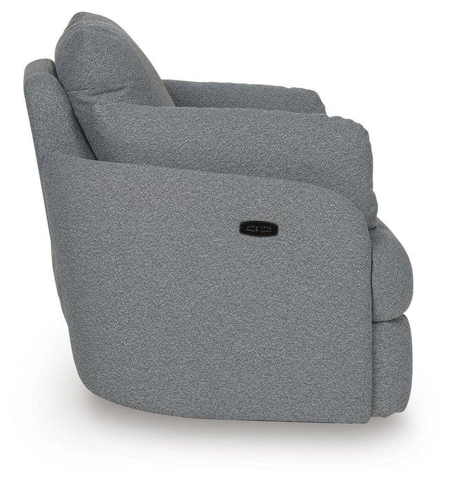 Alainmont Next-Gen Nuvella Swivel Power Recliner - De Avenue Furniture