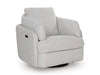 Alainmont Next-Gen Nuvella Swivel Power Recliner - De Avenue Furniture