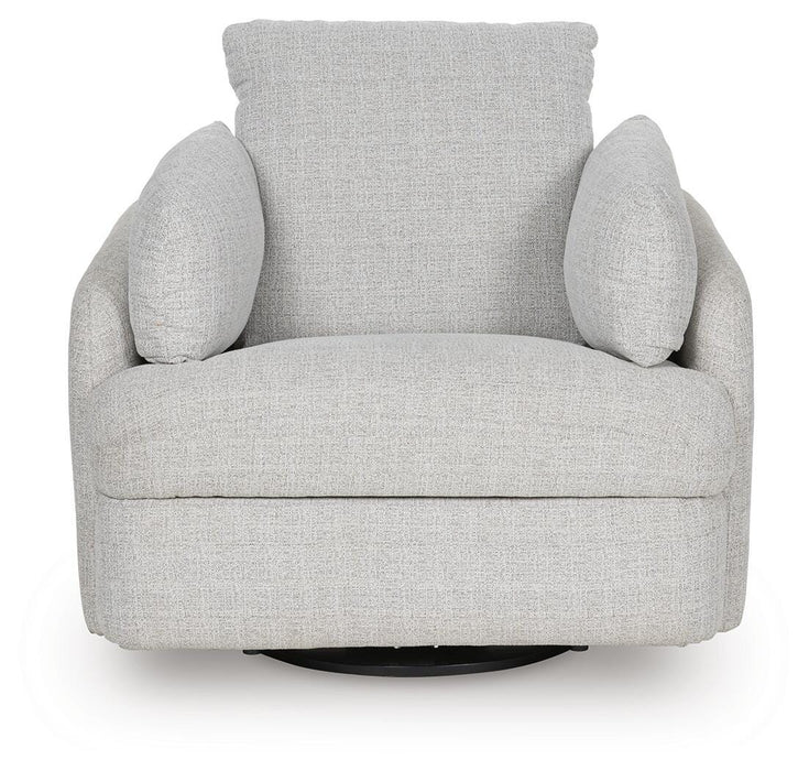 Alainmont Next-Gen Nuvella Swivel Power Recliner - De Avenue Furniture
