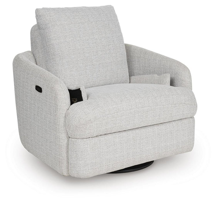 Alainmont Next-Gen Nuvella Swivel Power Recliner - De Avenue Furniture