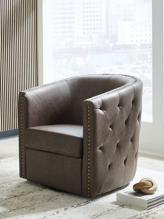 Brentlow Swivel Accent Chair - De Avenue Furniture