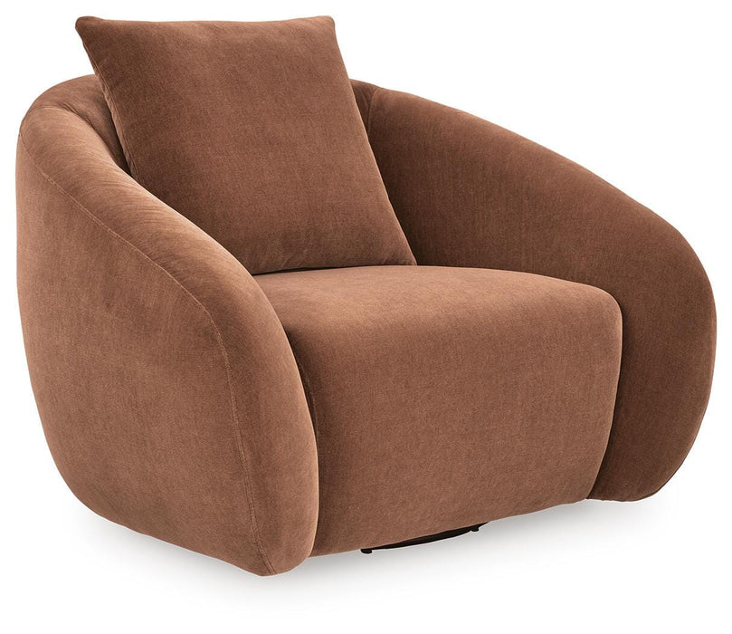 Yahya Swivel Accent Chair - De Avenue Furniture