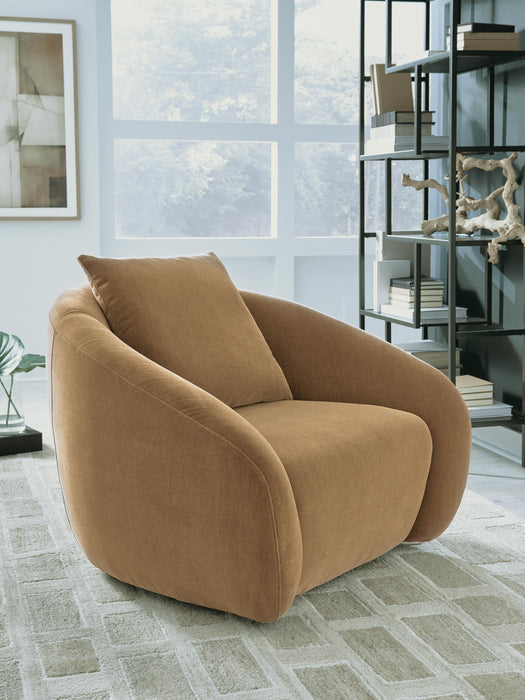 Yahya Swivel Accent Chair - De Avenue Furniture