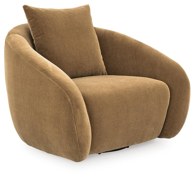 Yahya Swivel Accent Chair - De Avenue Furniture