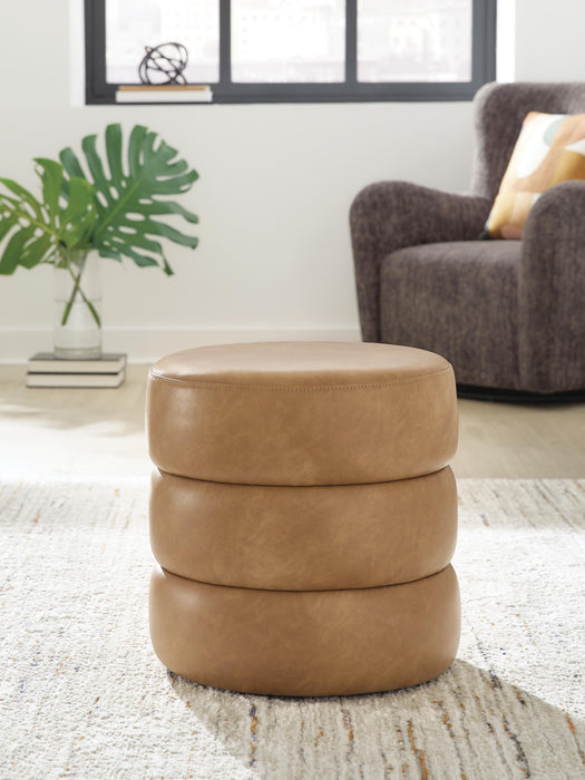 Ummi Swivel Accent Ottoman - De Avenue Furniture