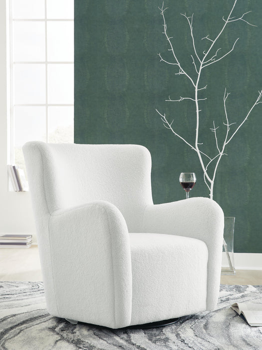 Rowenburg Swivel Glider Accent Chair - De Avenue Furniture