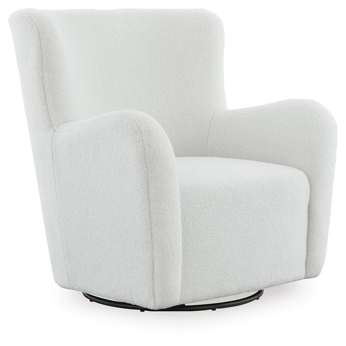 Rowenburg Swivel Glider Accent Chair - De Avenue Furniture