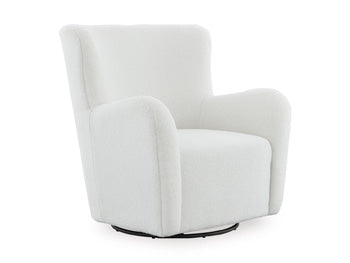 Rowenburg Swivel Glider Accent Chair - De Avenue Furniture