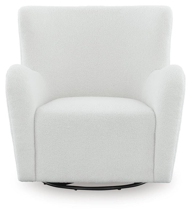 Rowenburg Swivel Glider Accent Chair - De Avenue Furniture