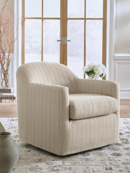 Valwick Swivel Accent Chair - De Avenue Furniture