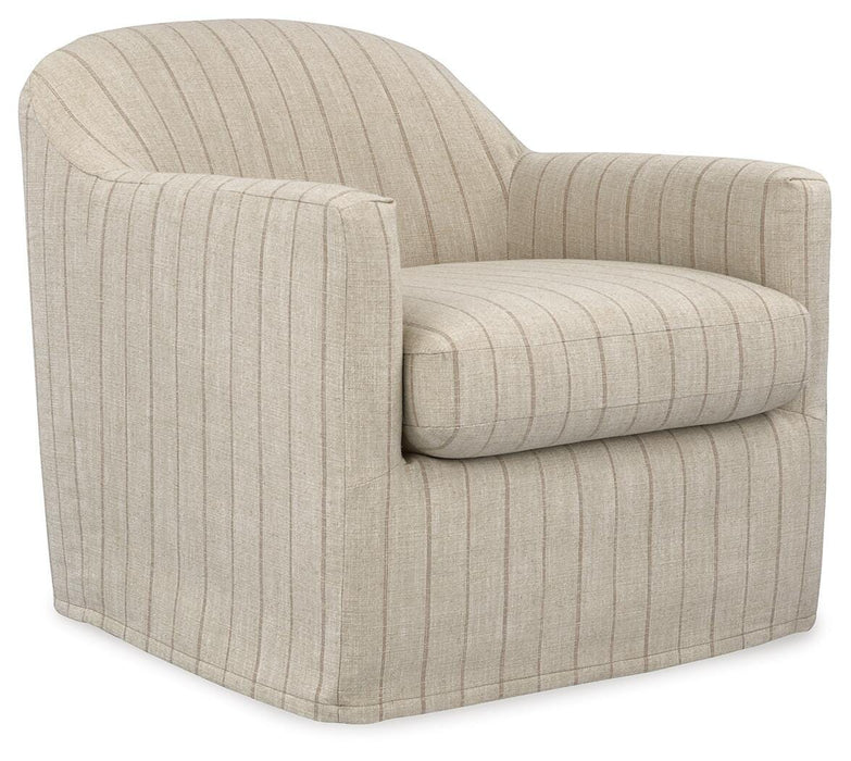 Valwick Swivel Accent Chair - De Avenue Furniture