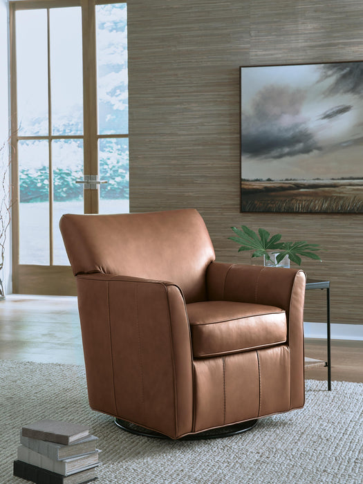 Braydunn Swivel Glider Accent Chair - De Avenue Furniture