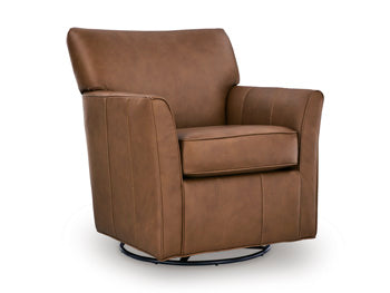 Braydunn Swivel Glider Accent Chair - De Avenue Furniture
