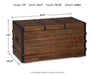 Kettleby Storage Trunk - De Avenue Furniture