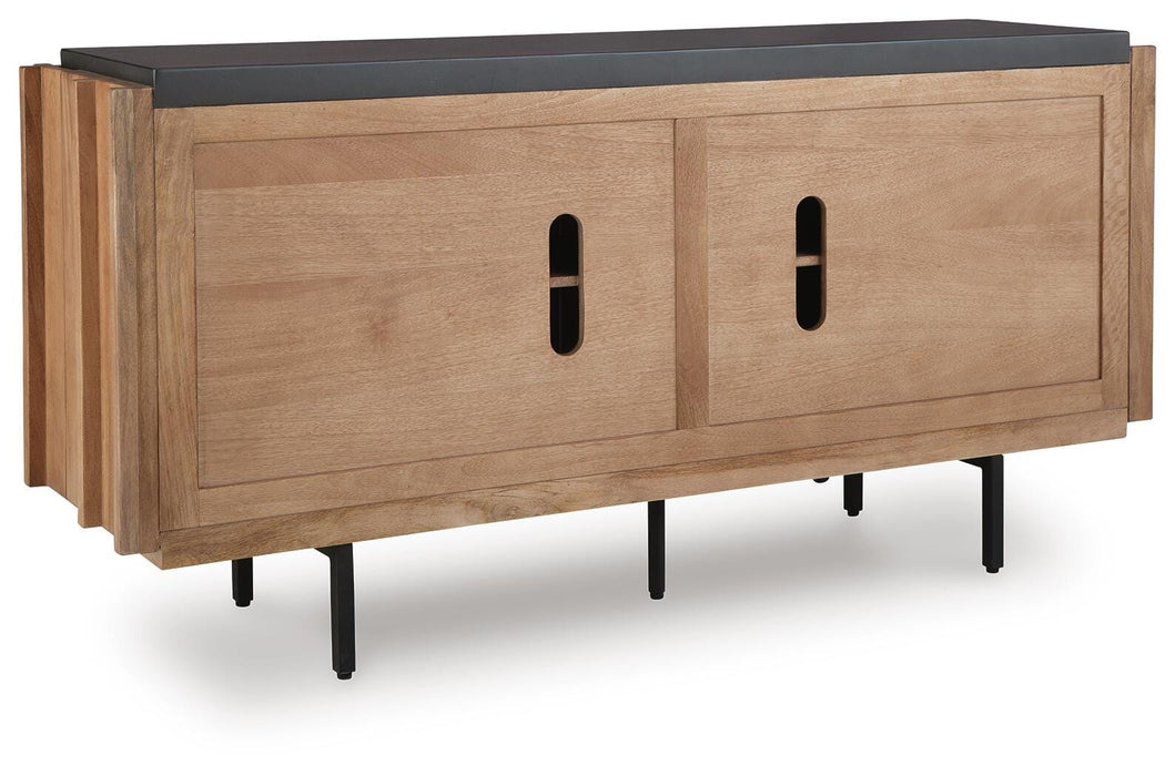 Quintavious Accent Cabinet - De Avenue Furniture