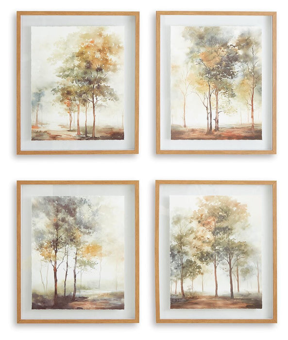 Bryneford Wall Art (Set of 4) - De Avenue Furniture