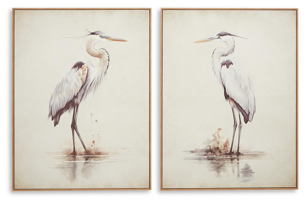 Aubinell Wall Art (Set of 2) - De Avenue Furniture