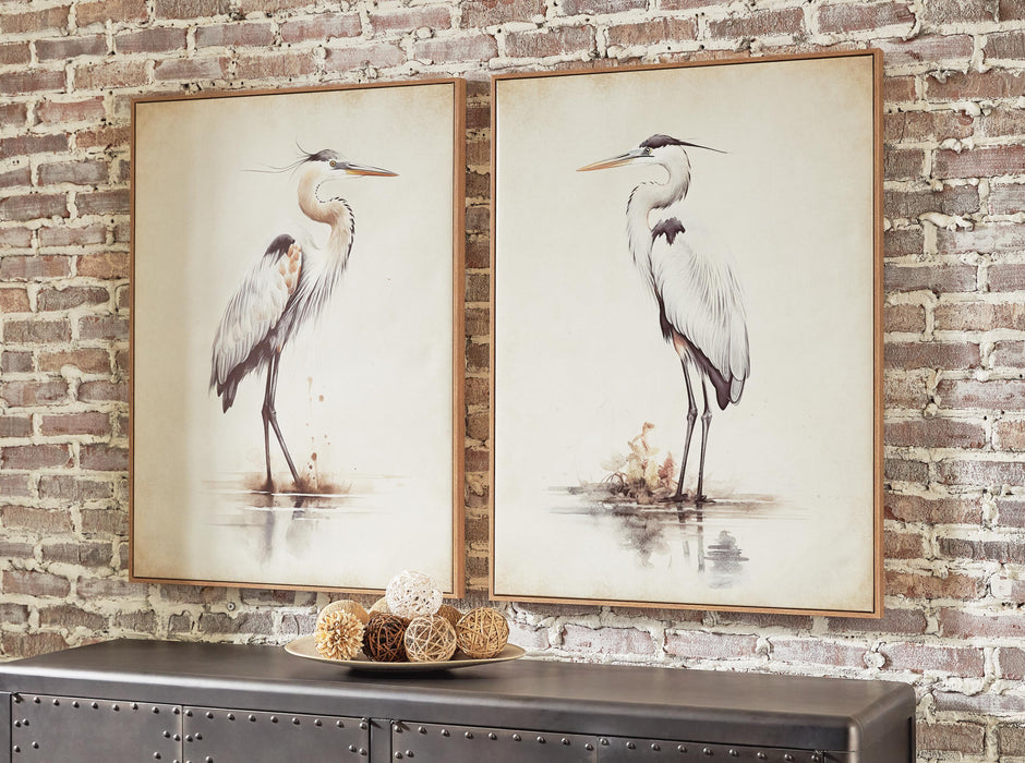 Aubinell Wall Art (Set of 2) - De Avenue Furniture