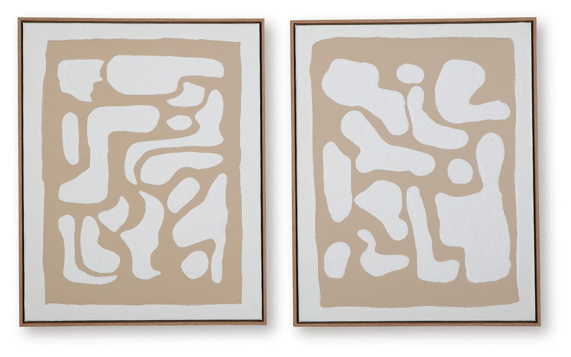 Waldett Wall Art (Set of 2) - De Avenue Furniture