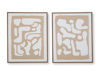 Waldett Wall Art (Set of 2) - De Avenue Furniture