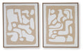Waldett Wall Art (Set of 2) - De Avenue Furniture