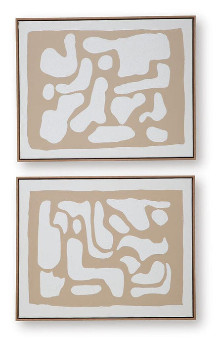 Waldett Wall Art (Set of 2) - De Avenue Furniture