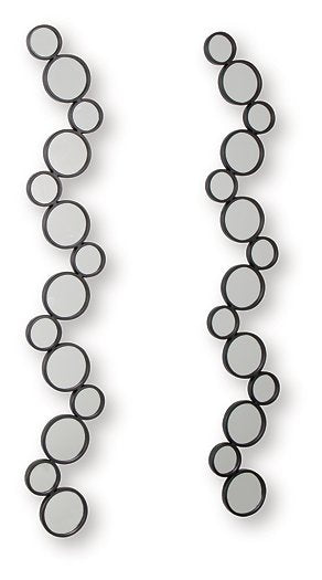 Vinler Accent Mirror Set (Set of 2) - De Avenue Furniture