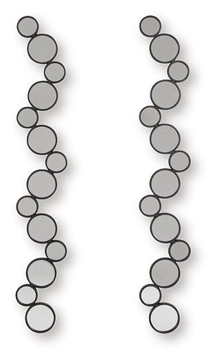 Vinler Accent Mirror Set (Set of 2) - De Avenue Furniture