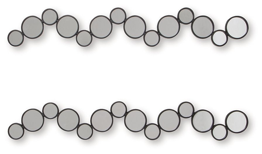 Vinler Accent Mirror Set (Set of 2) - De Avenue Furniture