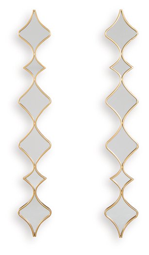 Harriswood Accent Mirror Set (Set of 2) - De Avenue Furniture