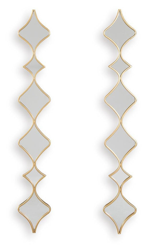 Harriswood Accent Mirror Set (Set of 2) - De Avenue Furniture