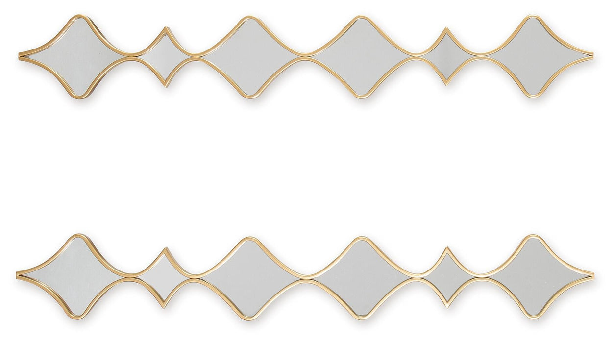 Harriswood Accent Mirror Set (Set of 2) - De Avenue Furniture