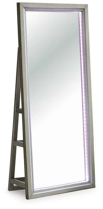 Evesen Floor Standing Mirror/Storage - De Avenue Furniture