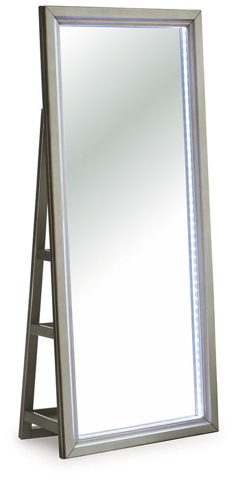 Evesen Floor Standing Mirror/Storage - De Avenue Furniture