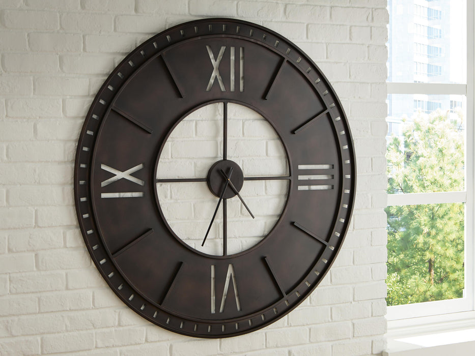 Lytle Wall Clock - De Avenue Furniture