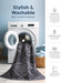 Bunchly 4'11" x 7'2" Washable Rug - De Avenue Furniture