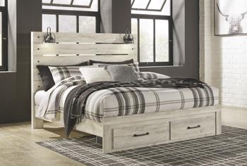Cambeck Bed with 2 Storage Drawers - De Avenue Furniture