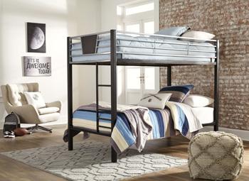 Dinsmore Bunk Bed with Ladder - De Avenue Furniture