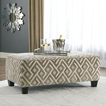 Dovemont Oversized Accent Ottoman - De Avenue Furniture