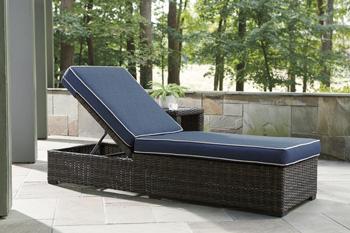 Grasson Lane Chaise Lounge with Cushion - De Avenue Furniture
