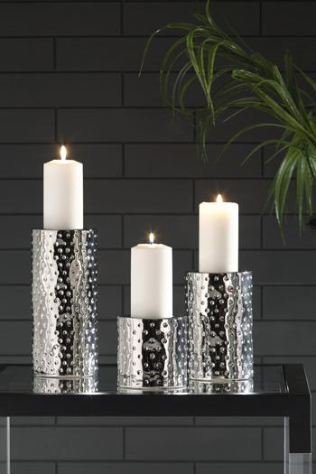 Marisa Candle Holder (Set of 3) - De Avenue Furniture