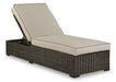 Coastline Bay Outdoor Chaise Lounge with Cushion - De Avenue Furniture