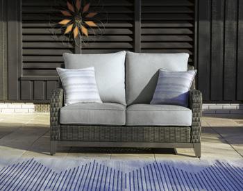 Elite Park Outdoor Loveseat with Cushion - De Avenue Furniture