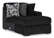 Midnight-Madness Sectional with Chaise - De Avenue Furniture