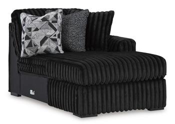Midnight-Madness Sectional with Chaise - De Avenue Furniture