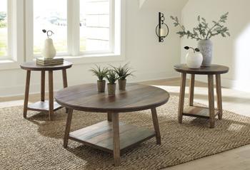 Raebecki Table (Set of 3) - De Avenue Furniture