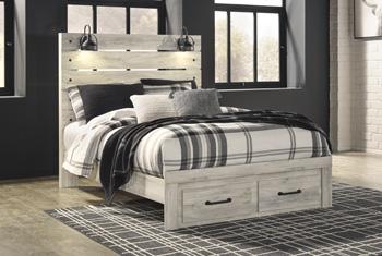 Cambeck Bed with 2 Storage Drawers - De Avenue Furniture